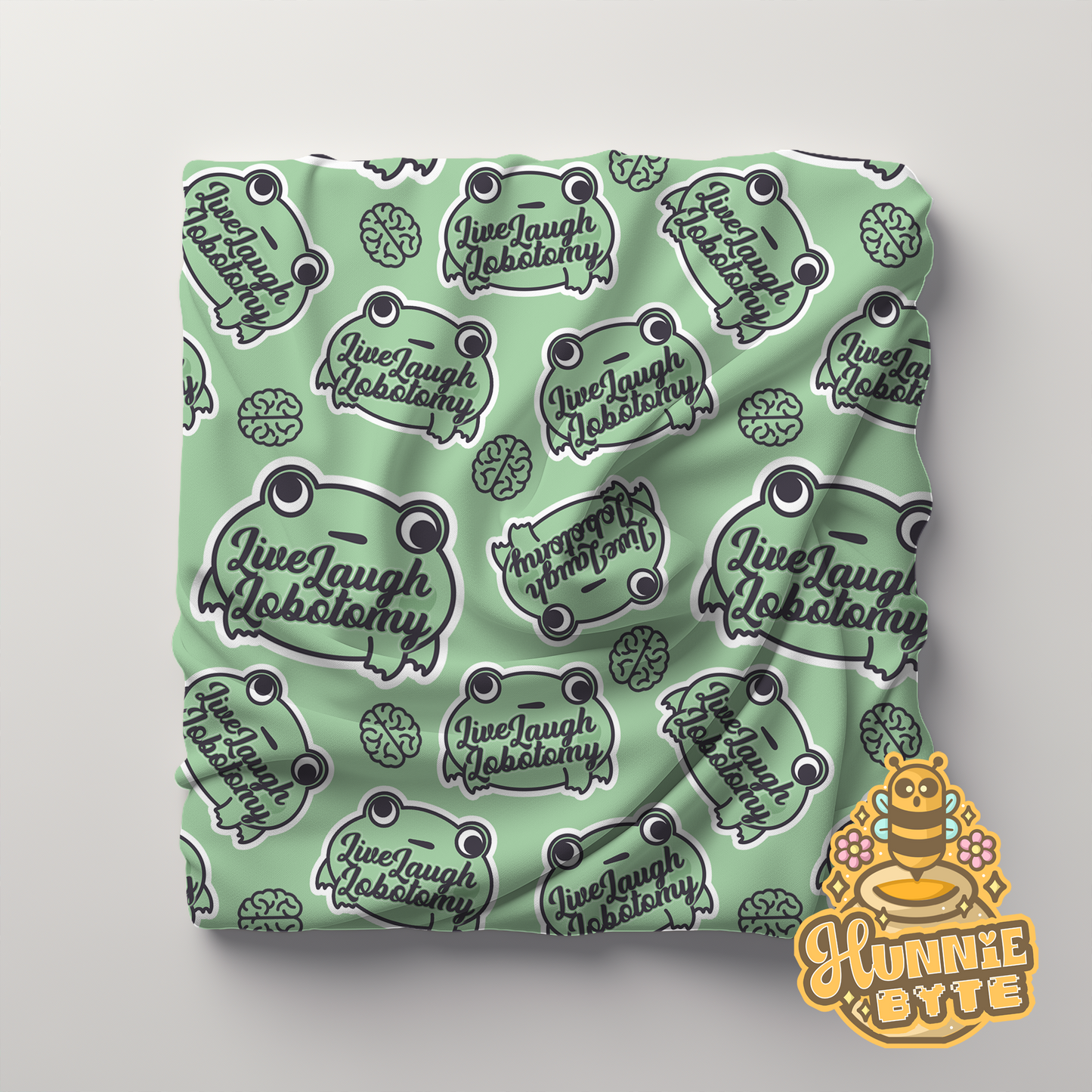 Live Laugh Lobotomy Blanket