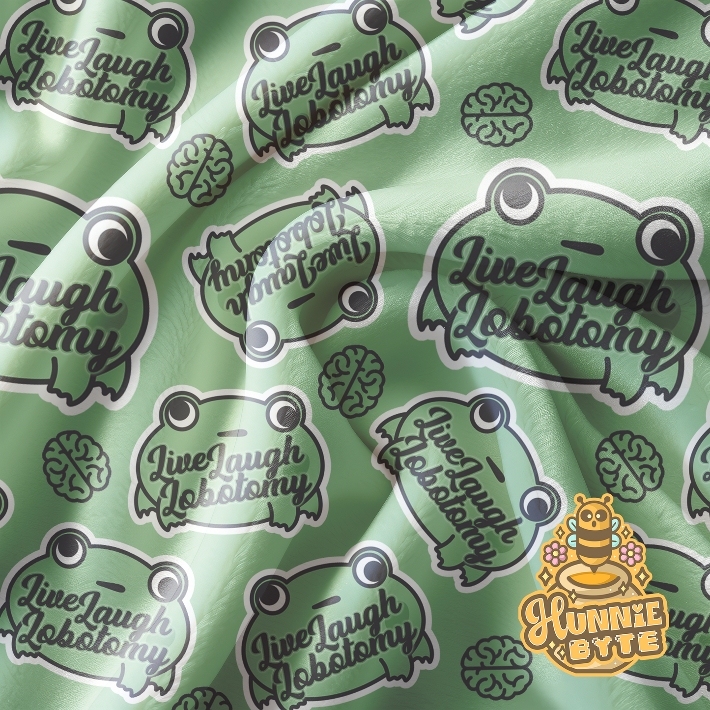 Live Laugh Lobotomy Blanket