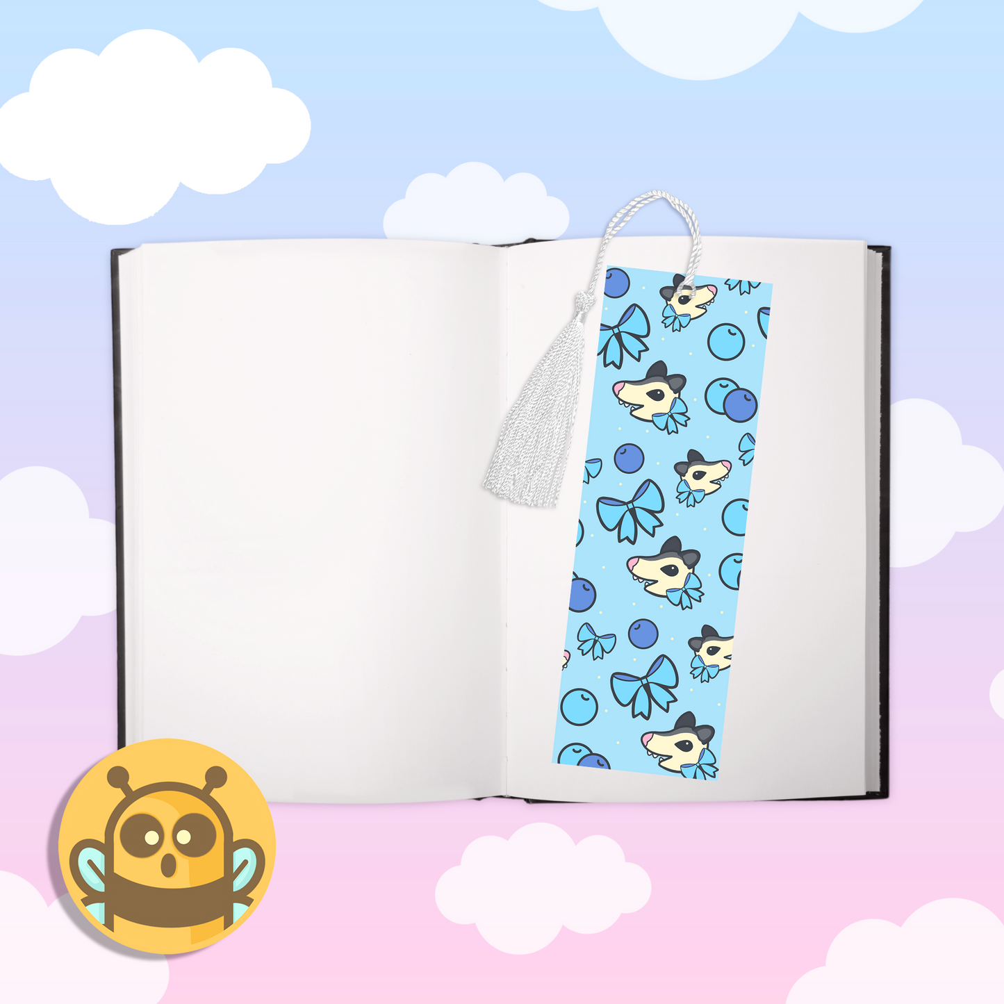 Blueberry Possum Bookmark