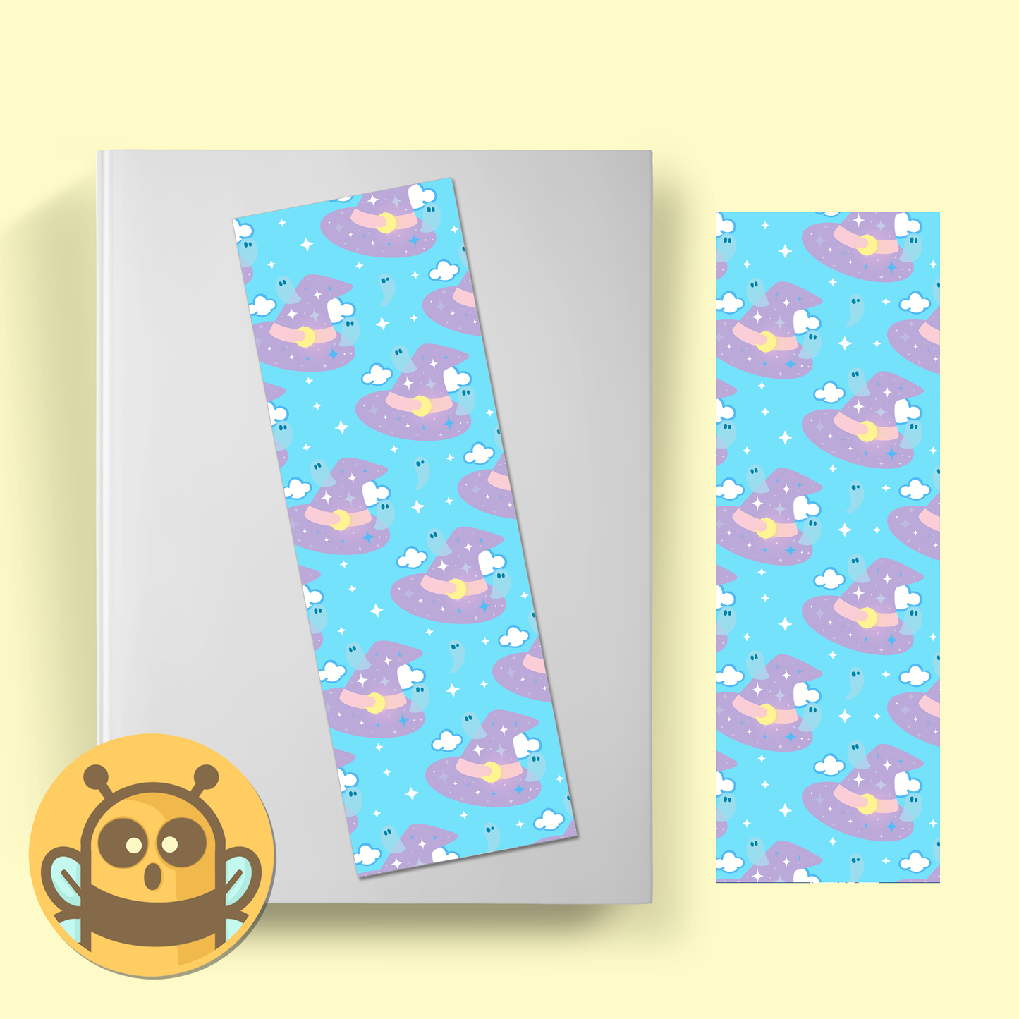 Pastel Witches Hat Bookmark
