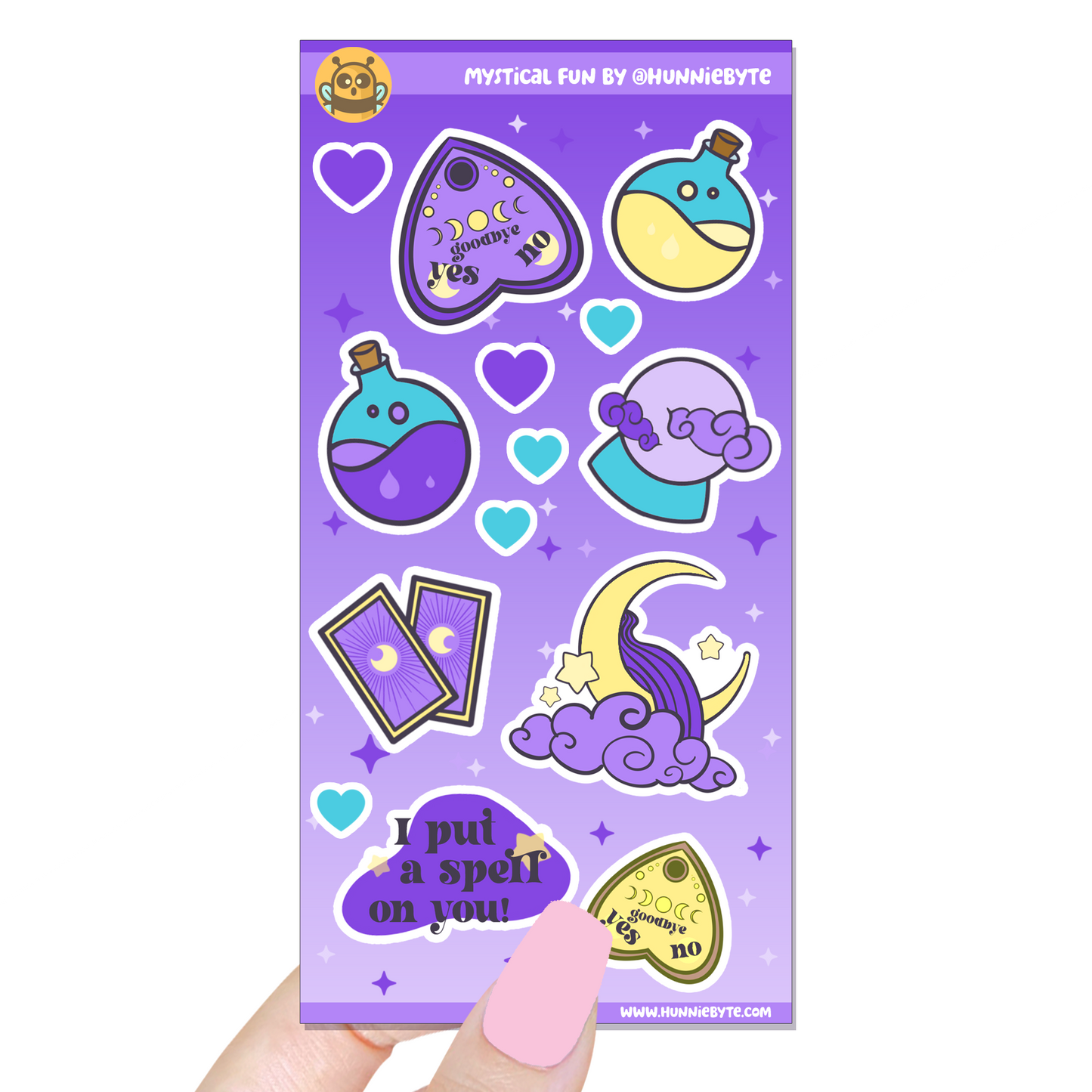 Mystical Fun Sticker Sheet