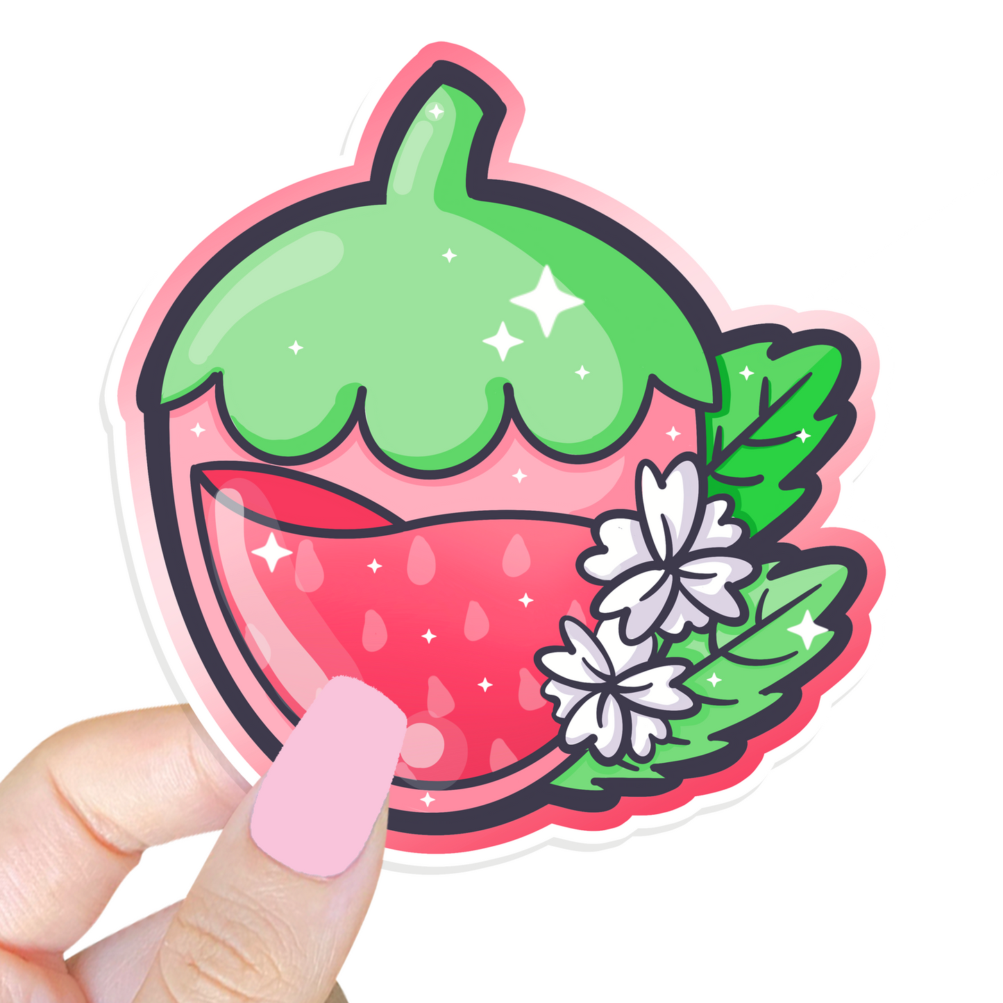 Juicy Strawberry Sticker