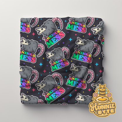 Anxious Mess Possum Blanket