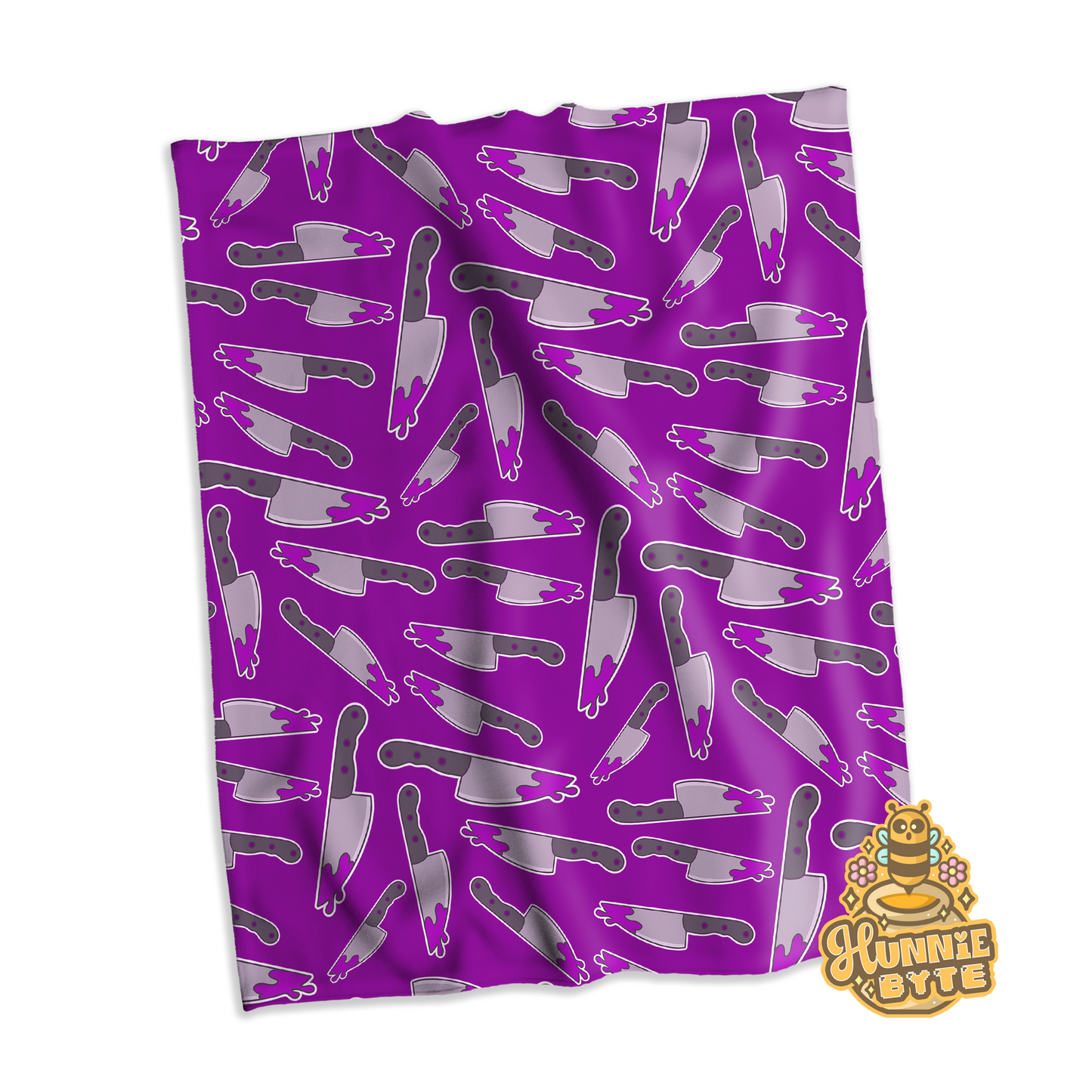 Purple Stabby Blanket