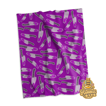 Purple Stabby Blanket