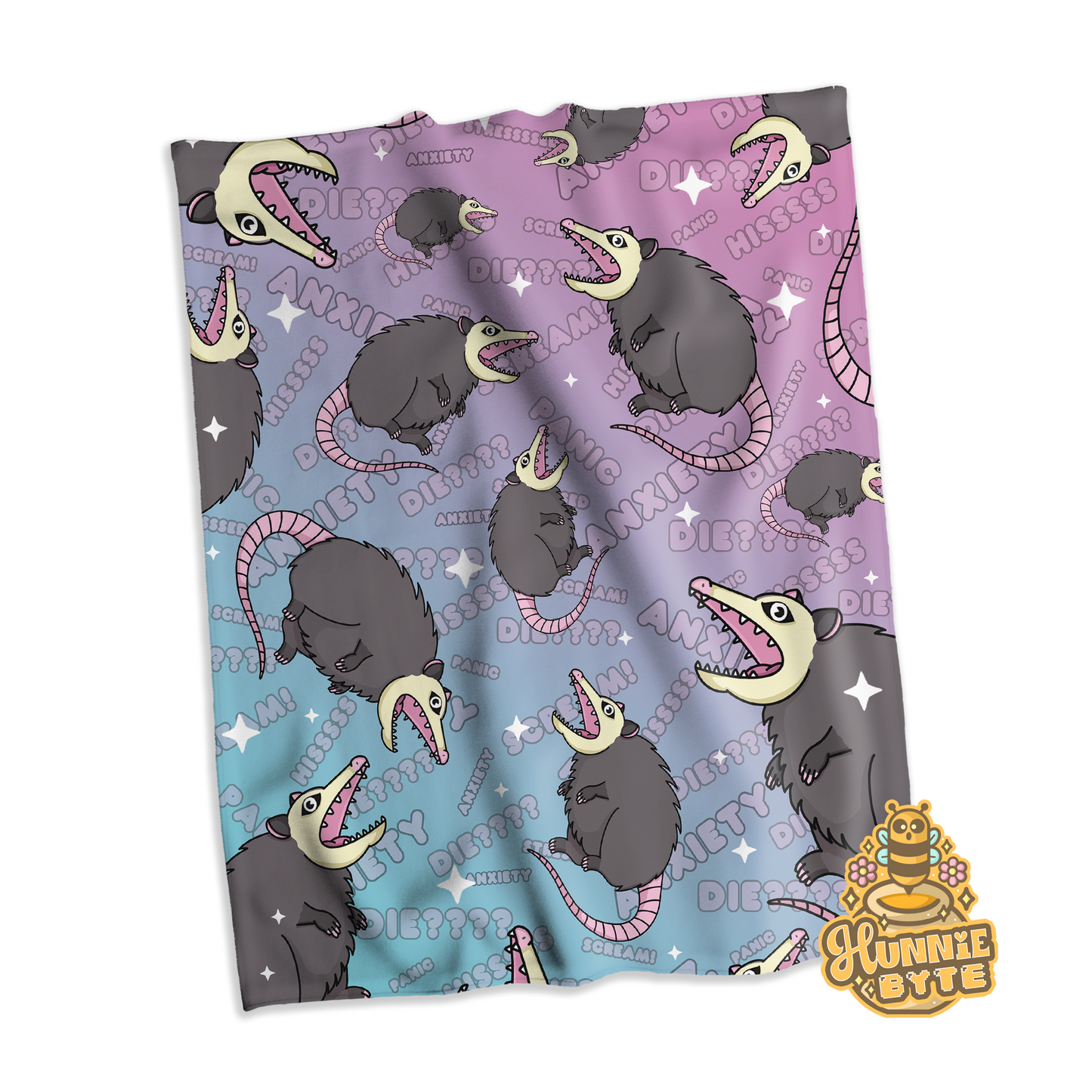 Anxious Possum Blanket