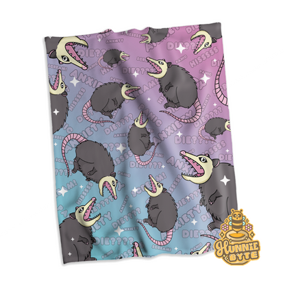 Anxious Possum Blanket