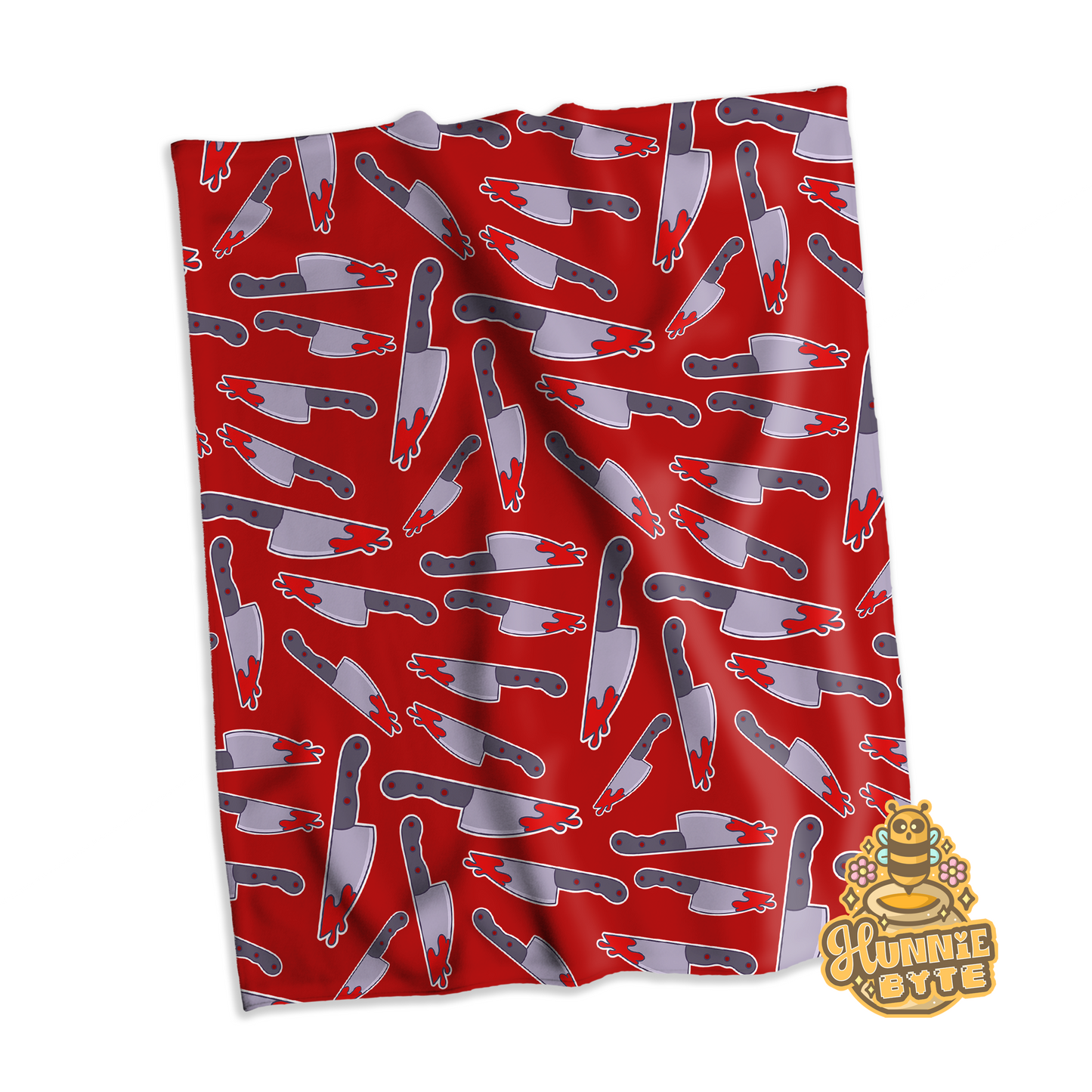 Red Stabby Blanket