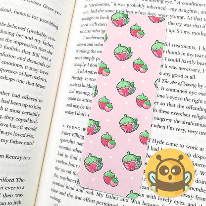 Juicy Strawberry Bookmark
