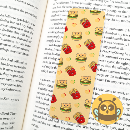 Burger and Fry Friends Bookmark