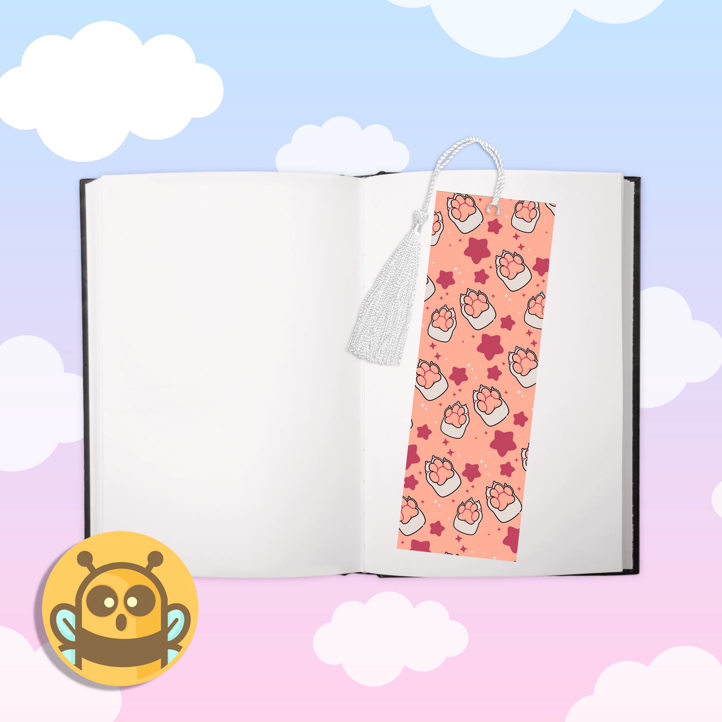 Kitty Paws Bookmark