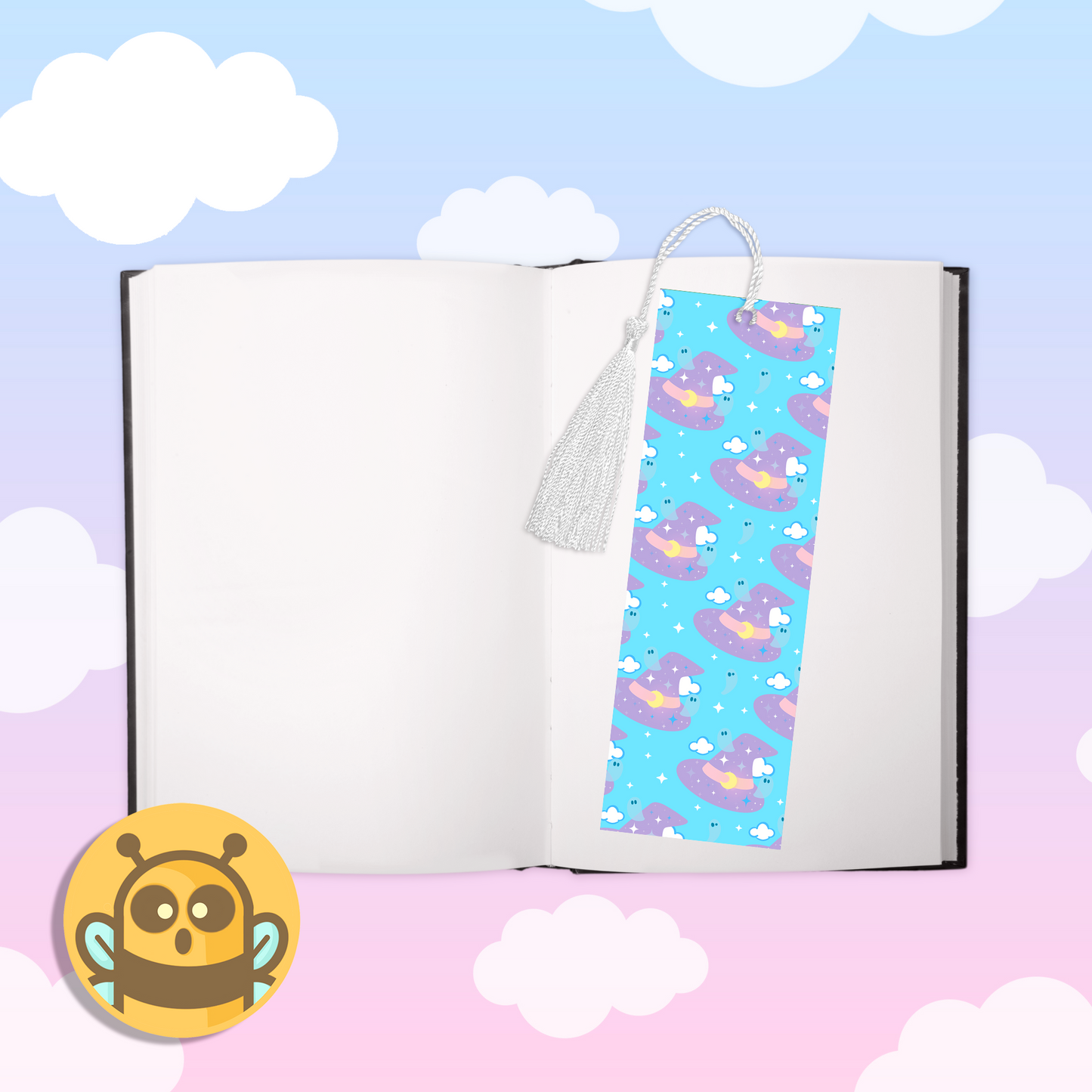 Pastel Witches Hat Bookmark