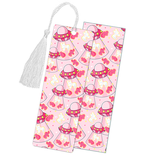 UFO Animal Cookie Bookmark