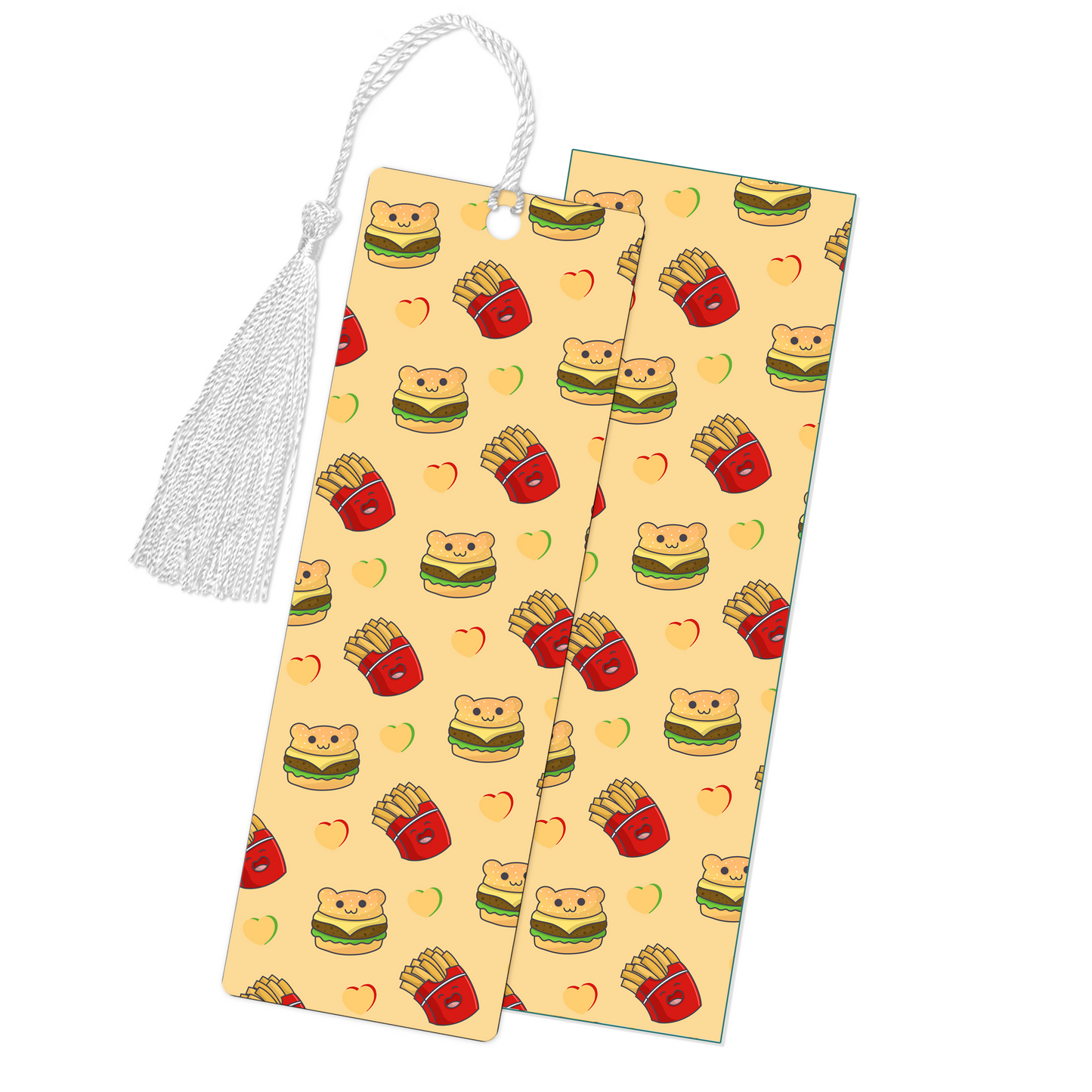 Burger and Fry Friends Bookmark