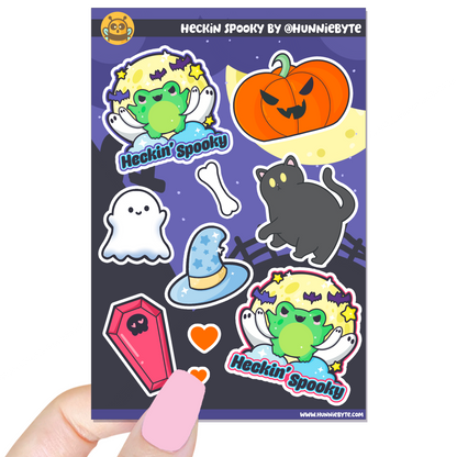 Heckin Spooky Sticker Sheet