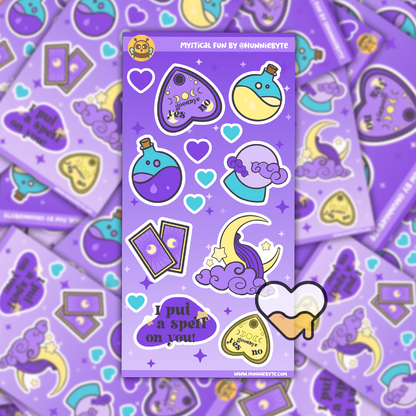 Mystical Fun Sticker Sheet