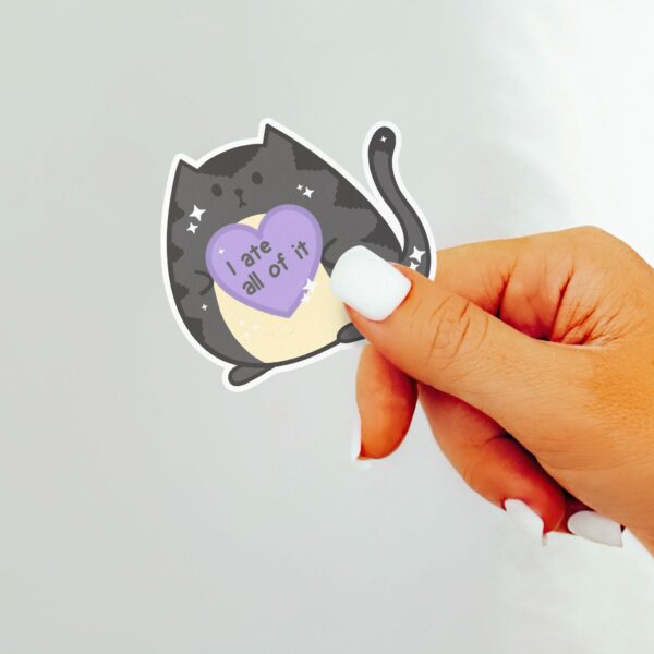 This image shows our adorable sticker finishes, I Are All Of It Sticker, which is available to purchase from HunnieByte.com